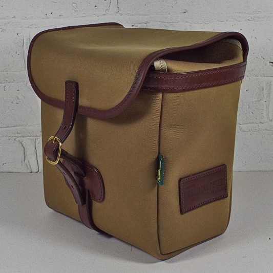 Original Peter Classic 7-inch record hunting bag (Khaki), side view.